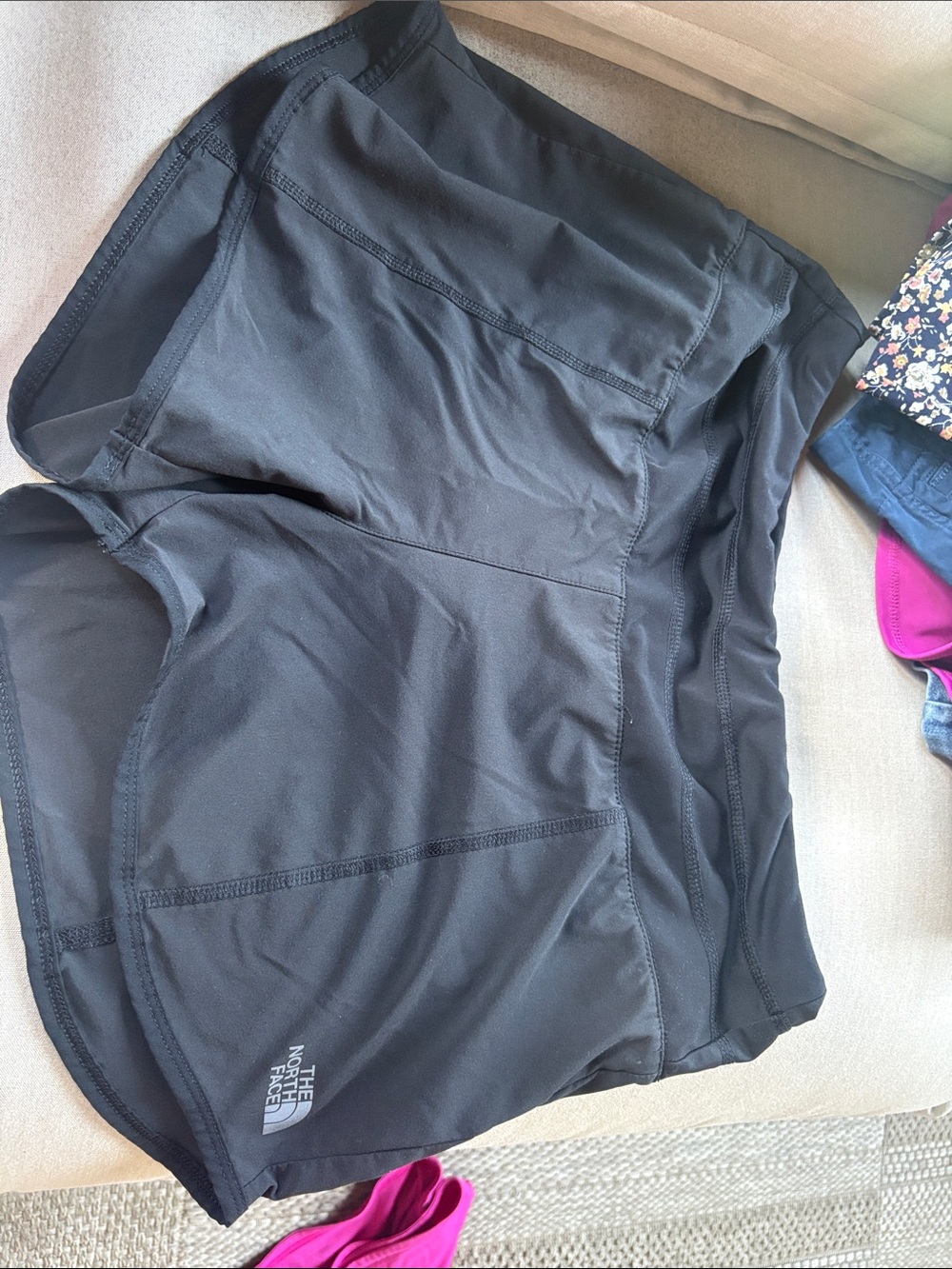 The North Face Black Performance Running Shorts
